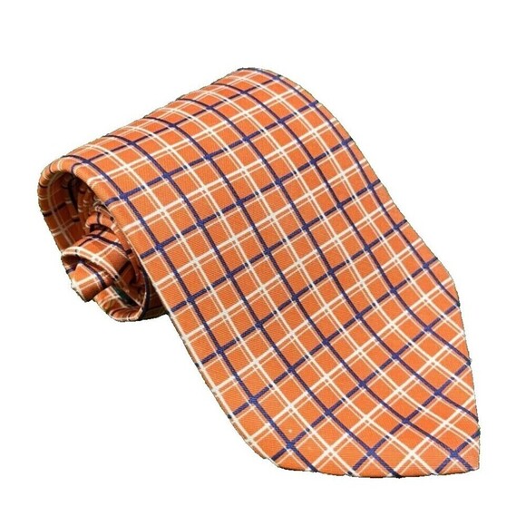 Lauren Ralph Lauren Other - Lauren Ralph Lauren Green Label Plaid Checks Silk Men’s Neck Tie Made In USA